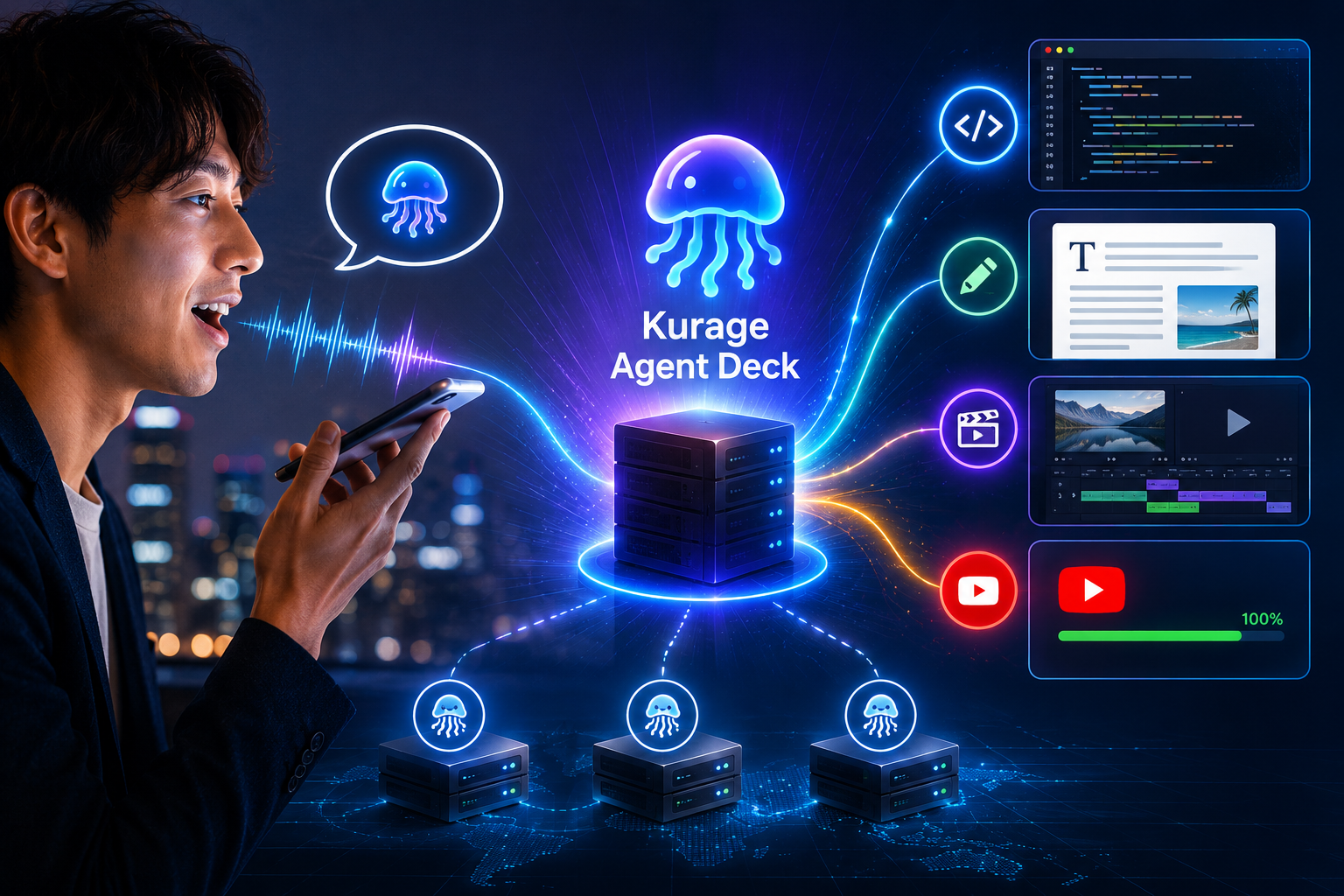 Kurage mobile workflow
