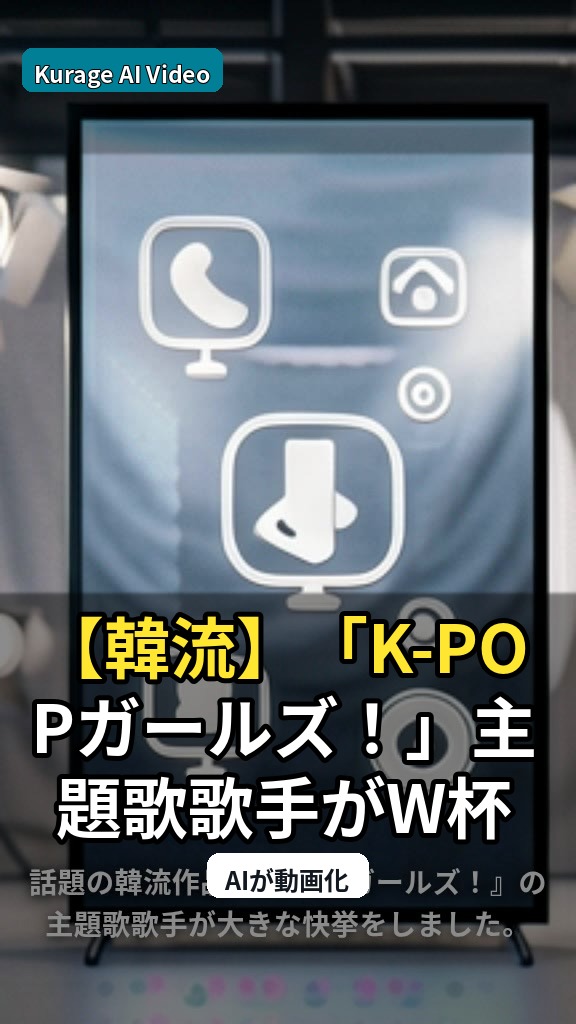 【韓流】「K-POPガールズ！」主題歌歌手がW杯開会式で歌う快挙の考察のサムネイル