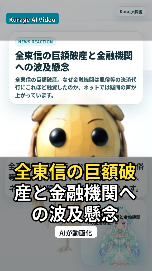 全東信の巨額破産と金融機関への影響｜なぜ風俗等の決済代行に融資されたのか | Kurage