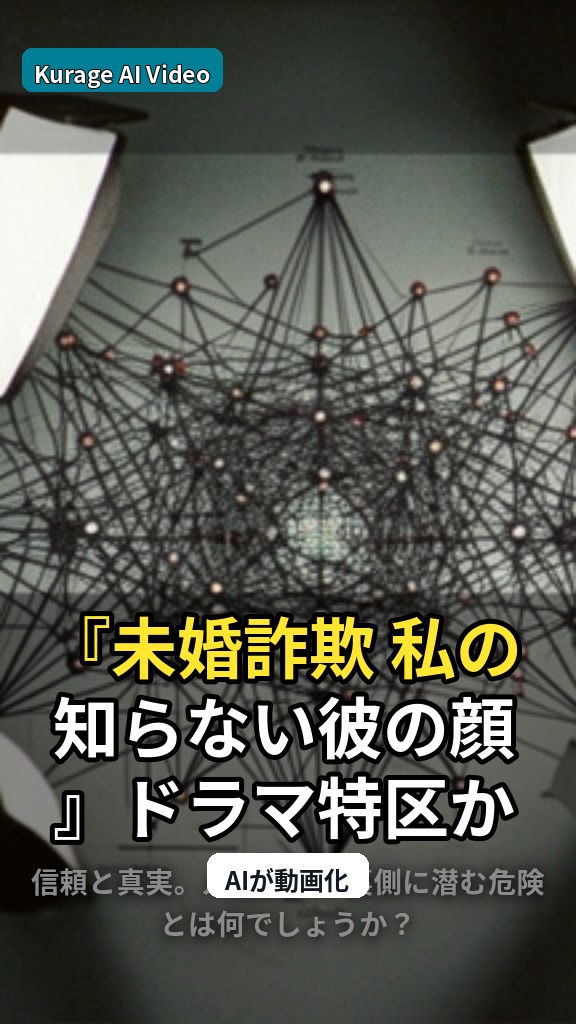 『未婚詐欺 私の知らない彼の顔』ドラマ特区から読み解く信頼と真実の境界線のサムネイル