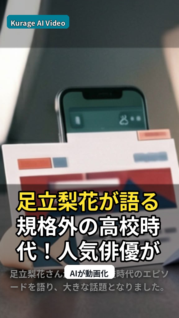 足立梨花が語る規格外の高校時代！人気俳優がズラリの同級生エピソードを深掘りのサムネイル