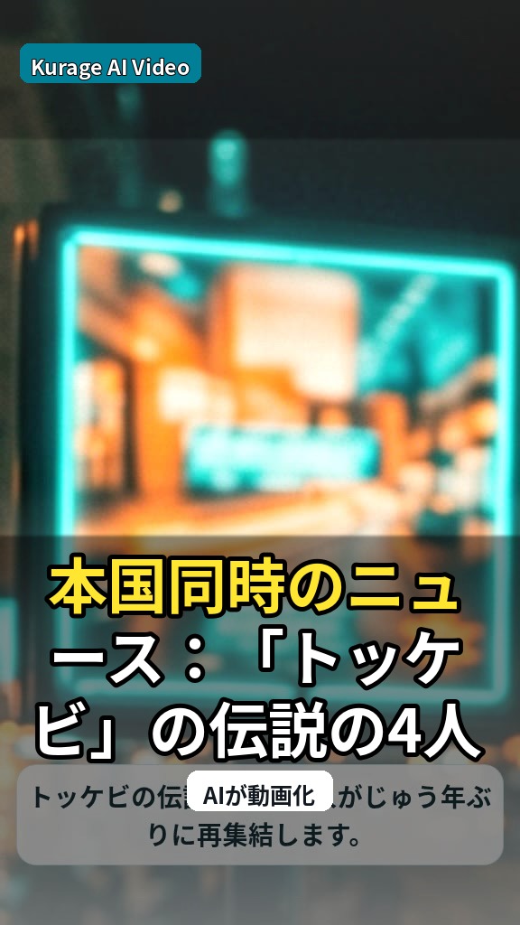 本国同時のニュース：「トッケビ」の伝説の4人が10年ぶりに再集結！韓国特…を読むのサムネイル