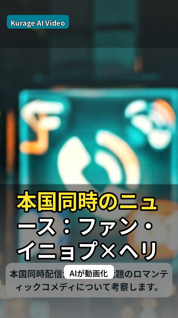 本国同時のニュース：ファン・イニョプ×ヘリ主演のロマンティックコメディ！…を読むのサムネイル