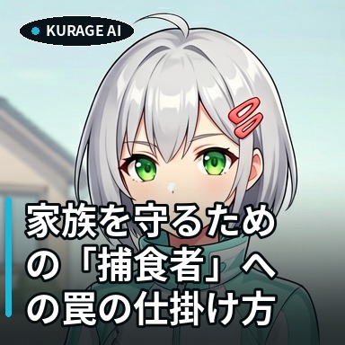 リップとコリンズの対峙。家族を守るための捕食者への罠の仕掛け方 | Kurage