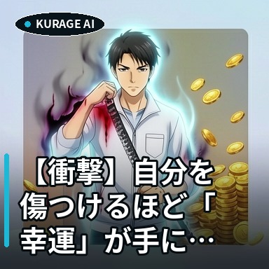 ルーカスの特殊な能力とは？自分を傷つけて無限の幸運を得る衝撃の物語 | Kurage