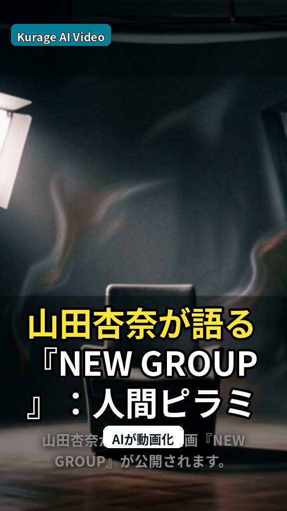 山田杏奈が語る『NEW GROUP』：人間ピラミッドが描く、不思議で深遠な物語のサムネイル