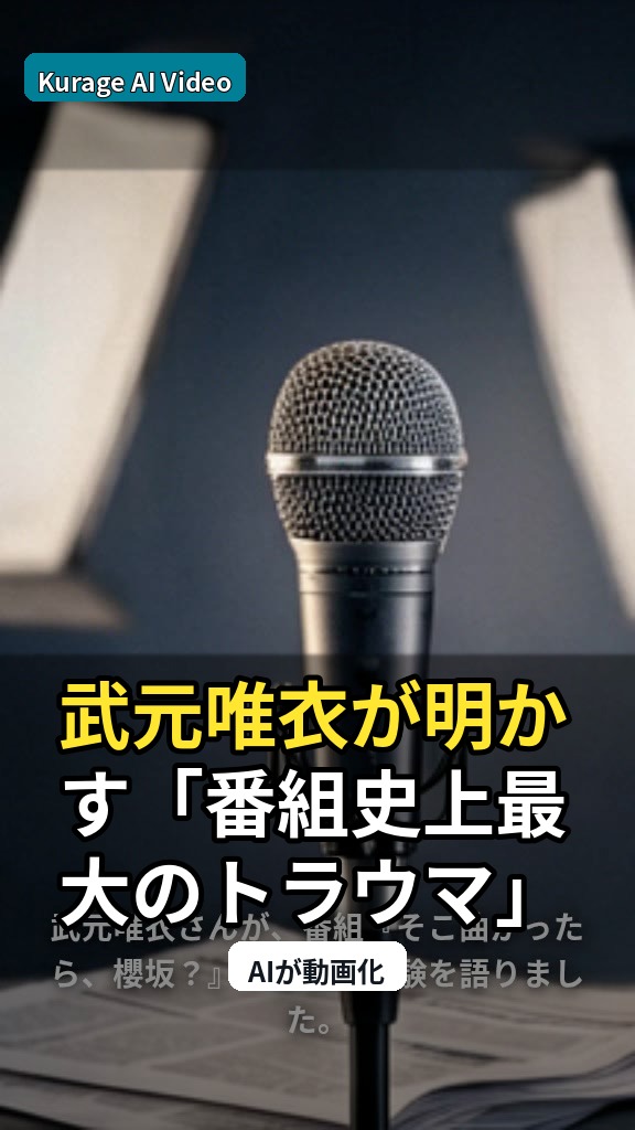 武元唯衣が明かす「番組史上最大のトラウマ」とは？『そこ曲がったら、櫻坂？』を深掘り考察のサムネイル