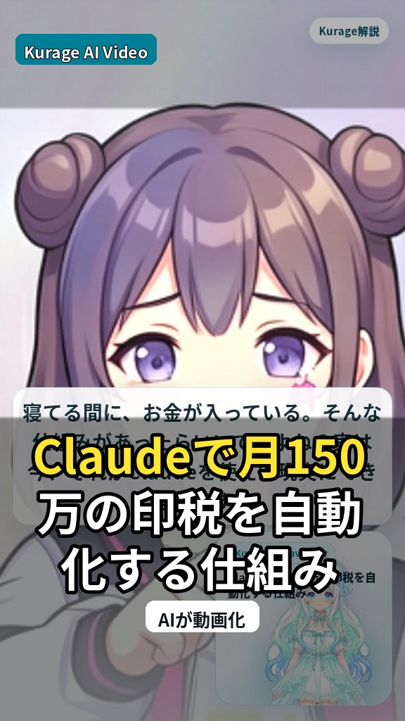 Claudeで月150万の印税を自動化！Amazon Kindle電子書籍の稼ぎ方 | Kurage